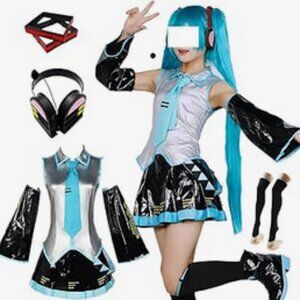 Girls' Hatune Miko Cosplay, XL